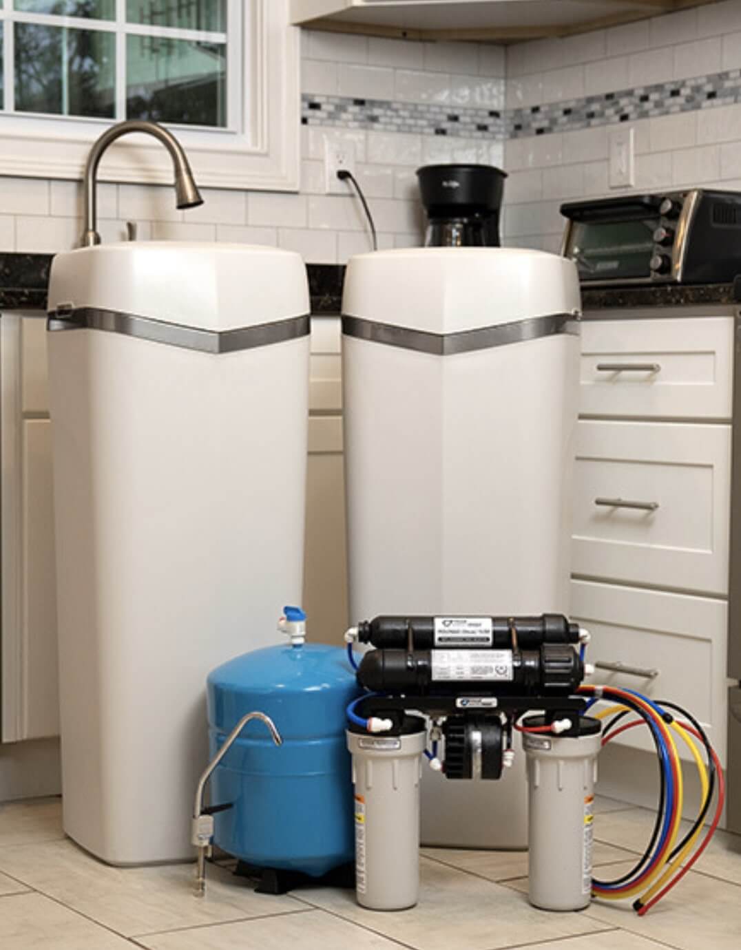 Water Softener in Kitchen